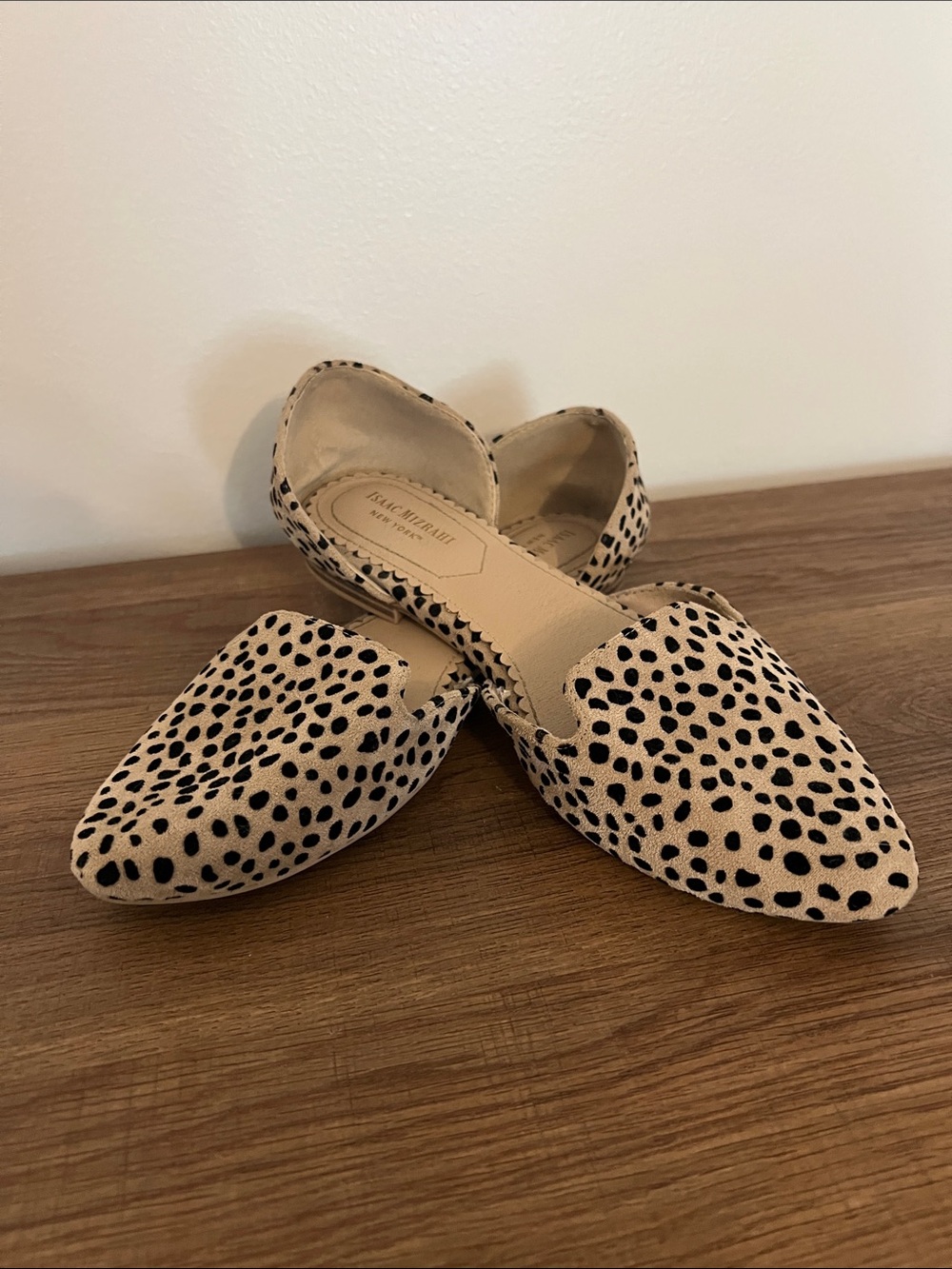 Leopard Pointed Flats